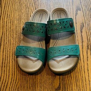 Rockport Women’s Green Sandals